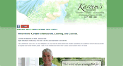 Desktop Screenshot of kareemsrestaurant.com