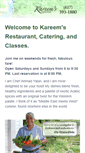 Mobile Screenshot of kareemsrestaurant.com